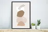 MuchoWow® Gerahmtes Poster Sommer - Beize - Grau 40x60 cm - Produktbild-Vorschau 5