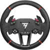A product shot of a gaming steering wheel and pedals. Anteprima dell’immagine prodotto