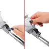 BAUSTER® Gartenrechen 116-148cm Teleskop Fächerbesen Produktbild-Vorschau 5