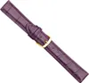 Uhrenarmband Leder gepolstert aubergine Herzog 20344G, Produktbild-Vorschau 1