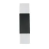 Wandlampe außen Aluminium H: 32,5 cm IP44 Schwarz Weiß E27 Produktbild-Vorschau 6