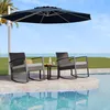 Bealife Tuinmeubels Set, balkon, voor 2 personen, grijs Productafbeelding-voorbeeld 8