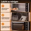 HOMCOM Miniatúrna rúra s konvekciou, objem 46 litrov, výkon Náhľad obrázku produktu 9