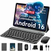 TABWEE Android 16-tablet (10,1 inch), 24 GB RAM (8+16 Productafbeelding-voorbeeld 1
