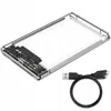 Průhledný box na 2,5palcový SATA HDD a SSD, USB 3.0, přenos Náhled obrázku produktu 1
