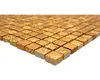 Natursteinmosaik XAM 47 30x30 cm Gold Produktbild-Vorschau 3