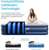 Premium Luftbett 1 Person, Luftmatratze selbstaufblasend Produktbild-Vorschau 4