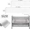 Bettumrandung Babybett,2 Pack Baby Nestchen Produktbild-Vorschau 2