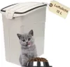 Futtertonne Luftdicht mit Deckel Futtertonne Hund Katze Produktbild-Vorschau 1