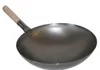 WOK PFANNE 35 cm runder Boden (Gas) Wokpfanne Gastronomie, Produktbild-Vorschau 4