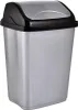 Plastový odpadkový koš šedý 10l Náhled obrázku produktu 7