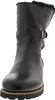 A black winter boot with fur trim is shown against a white background. Anteprima dell’immagine prodotto