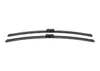 Two black windshield wipers are shown against a white background. Anteprima dell’immagine prodotto