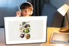 MuchoWow® Laptop Aufkleber Sticker Cover Lebensmittel - Produktbild-Vorschau 3