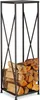 relaxdays Kaminholzregal 10022303_0 schwarz 34,0 x 34,0 x Produktbild-Vorschau 1