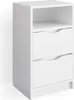 Szafka nocna Vicco Ruben Biały 38 x 66.6 cm, Model 34276 Podgląd zdjęcia produktu 1