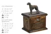 Irischer Wolfshund, Irish Wolfhound - Eine Urne für die Produktbild-Vorschau 4