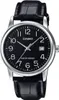 Casio Men's MTPV002L-1B Silver Leather Japanese Quartz Produktbild-Vorschau 1