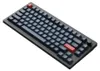 KEYCHRON V1 Max nero/blu-grigio, layout DE, Gateron Jupiter Anteprima dell’immagine prodotto 3