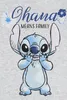 Lilo & Stitch Kapuzenpullover Damen Ohana grau M Produktbild-Vorschau 2