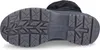 The sole of a black boot is shown from an underneath view. Anteprima dell’immagine prodotto