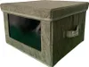 CALICOSY -  Aufbewahrungsbox aus Kordstoff in Khaki mit Produktbild-Vorschau 8