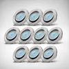 A group of recessed LED lights arranged in rows on a light gray background. Voir les images du produit
