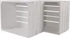 9er Set neue weiße/weisse Obstkiste 50cm x 40cm x 30cm Produktbild-Vorschau 8