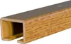 A close-up, isolated shot of a piece of sliding door track. Podgląd zdjęcia produktu
