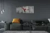 Glasbilder 125x50 Wandkunst Weiblich lange Haare tanzen Produktbild-Vorschau 4