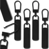 Set Reißverschlussanhänger aus Metall, 5 Stück, schwarz Produktbild-Vorschau 1