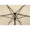 Sonnenschirm Bergamo 300/6 rund, Ø ca. 300 cm, Farbe:natur Produktbild-Vorschau 3