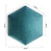 Muralo Polsterpaneel HEXAGON Wandpolster Wandkissen Produktbild-Vorschau 4