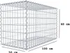 Gabione 100 cm x 60 cm x 50 cm (L x H x T), Maschenweite 5 Produktbild-Vorschau 2