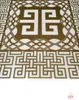 A close-up view of a decorative wall or ceiling panel with a geometric pattern. Produktbild-Vorschau
