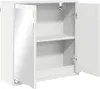 vidaXL Armadio a specchio per bagno bianco 60 x 20 x 60 cm Anteprima dell’immagine prodotto 5