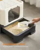 FEANDREA Katzenklo, mit Deckel, für Katzen bis 15kg, Produktbild-Vorschau 6