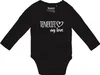 Huuraa Baby Body Tenerife my love 74 Black  Baumwolle Produktbild-Vorschau 1