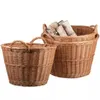 Weidenkorb Ø 50 cm HELL Kaminholzkorb Kartoffelkorb Produktbild-Vorschau 8