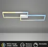 LED Deckenleuchte, alu-chrom, LED/45W Produktbild-Vorschau 2