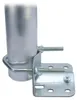 PremiumX Mastfuß Stahl verzinkt 20-60mm Durchmesser Produktbild-Vorschau 5