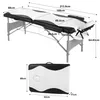 2 Zonen Mobile Massageliege Inkl.tasche Kosmetikliege Produktbild-Vorschau 6
