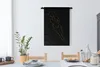 MuchoWow® Wandteppich Wandbehang Frau - Gold - Produktbild-Vorschau 3