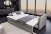 riess-ambiente Design Schlafsofa APARTMENT 200cm grau Cord Produktbild-Vorschau 4