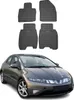 2006-2011 Honda Civic 5D HB Fußmatten Gummi Schwarz 4 tlg Produktbild-Vorschau 1