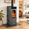 Babas Eco Mini Hybridofen Pellets und Holz Kombiofen Produktbild-Vorschau 6