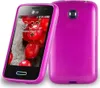 Cadorabo Hülle für LG L3 II (2. SIM) Schutz Hülle in Rosa Produktbild-Vorschau 1