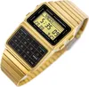 Casio Uni-Armbanduhr Databank Digital Quarz Edelstahl Produktbild-Vorschau 3
