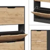 Botník Vicco Luca Antracit/zlatý dub 59 x 169 cm s 5 Náhled obrázku produktu 5