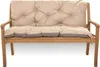Polštáø na lavièku 120x60x50cm béžový | Polštáøe na Náhled obrázku produktu 1